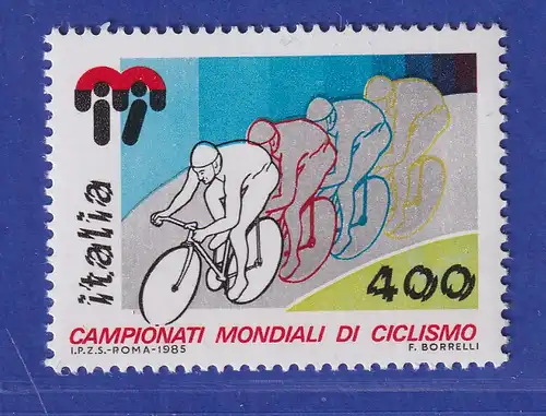 Italien 1985 Radweltmeisterschaften Mannschafts-Verfolgung Mi-Nr.1937 **