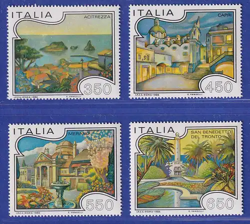 Italien 1986 Tourismus  Mi-Nr.1964-67 **
