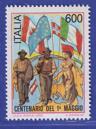 Italien 1990 Tag der Arbeit (1.Mai).  Der vierte Staat  Mi-Nr 2148 **