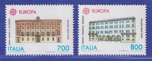 Italien 1990 Postamt S.Silvestro Rom / Fondaco Tedeschi Venedig Mi-Nr 2150-51**