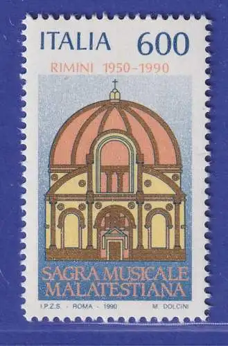 Italien 1990 Malatestiana-Tempel, Rimini Mi-Nr. 2156 **