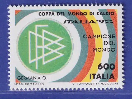 Italien 1990 Emblem des Deutschen Fußballbundes Mi-Nr. 2157 **