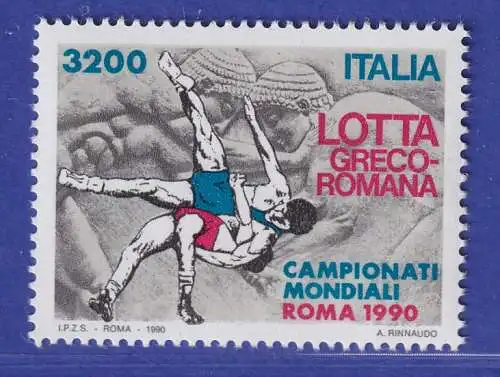 Italien 1990 WM der Ringer im griechisch-römischen Stil, Rom  Mi-Nr. 2160 **