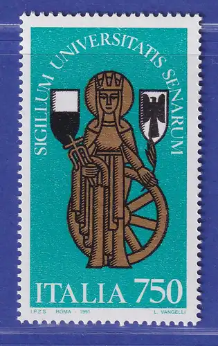 Italien 1991 Siegel der Universität Siena  Mi-Nr. 2168 **