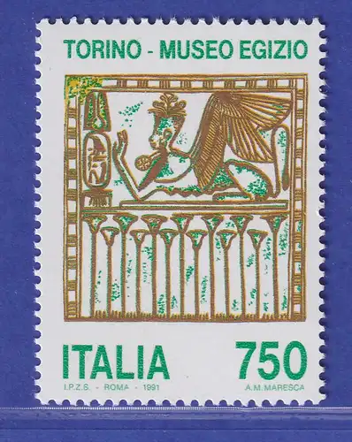Italien 1991 Ägyptisches Museum Turin  Mi-Nr. 2190 **