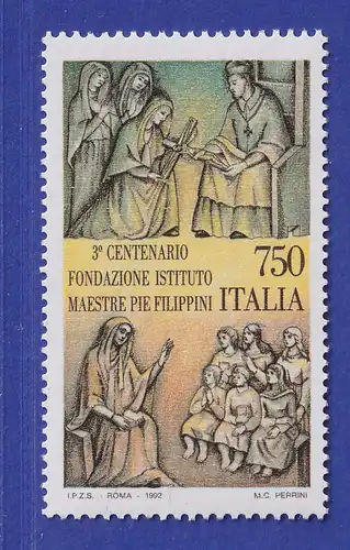 Italien 1992 Institut Maestro Pie Filippini  Mi-Nr. 2208 **