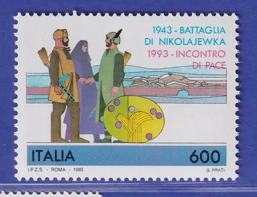 Italien 1993 Schlacht von Nikolajewka  Mi-Nr. 2266 **