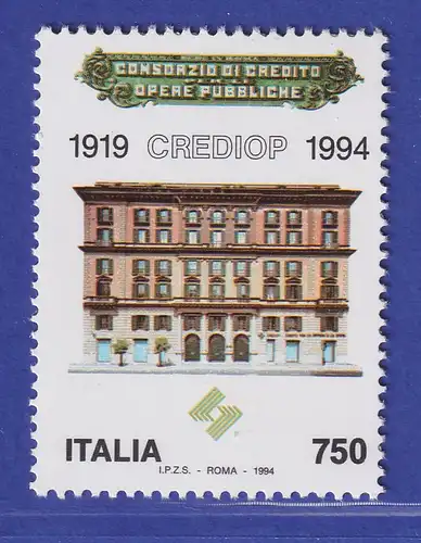 Italien 1994 Kreditanstalt für staatliche Unternehmen CREDIOP  Mi-Nr. 2352 **