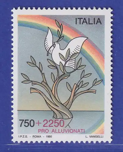Italien 1995 Solidarität mit den Hochwassergeschädigten  Mi-Nr. 2357 **