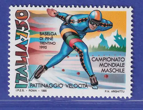 Italien 1995 Eisschnellauf Weltmeisterschaften, Baselga Mi-Nr. 2358 **