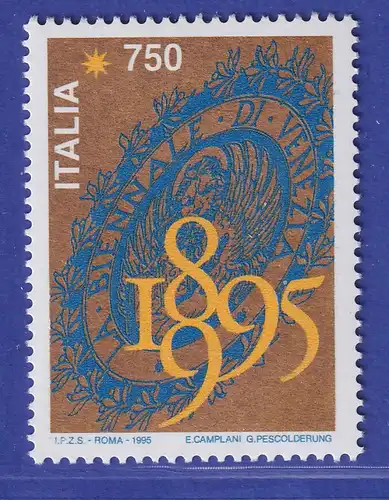Italien 1995 Kunstbiennale von Venedig, Emblem  Mi-Nr. 2381 **