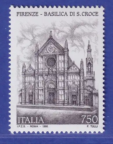 Italien 1995 Basilika Santa Croce, Florenz  Mi-Nr. 2382 **