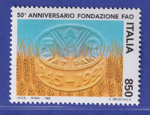 Italien 1995 Welternährungsorganisation FAO  Mi-Nr. 2407 **