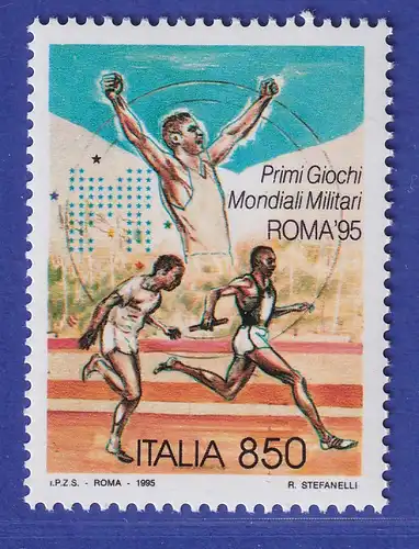 Italien 1995 Welt-Militärsportspiele, Rom  Mi-Nr. 2409 **