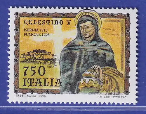 Italien 1996 Papst Cölestin V.  Mi-Nr. 2435 **