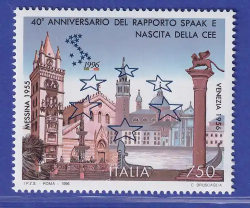 Italien 1996 Stadtansicht von Messina und Venedig  Mi-Nr. 2444 **