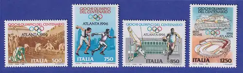 Italien 1996 Olympische Spiele der Neuzeit, Atlanta Mi-Nr. 2445-48 **