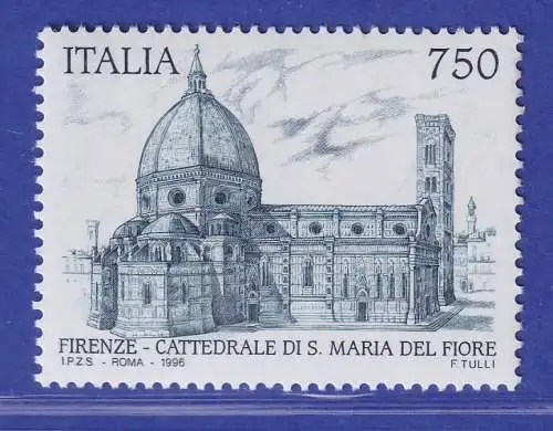 Italien 1996 Kathedrale Santa Maria del Fiore, Florenz Mi-Nr. 2456 **