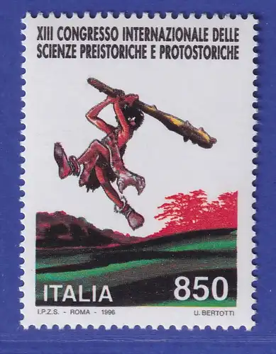 Italien 1996 Kongress für Früh und Vorgeschichte, Fiorli  Mi-Nr. 2458 **