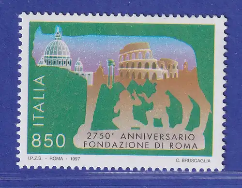 Italien 1997 Gründung Roms  Mi-Nr. 2492 **