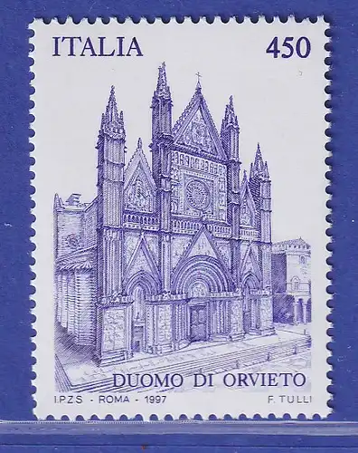 Italien 1997 Dom von Orvieto  Mi-Nr. 2506 **