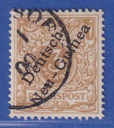 Deutsch-Neuguinea 1898 3 Pfg. Mi.-Nr. 1b gestempelt gpr. BOTHE