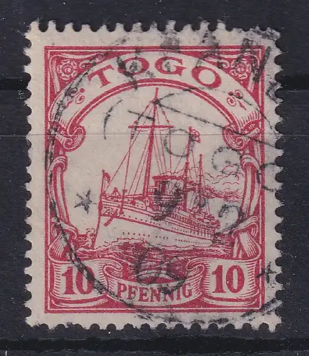 Togo 10Pfg Mi.-Nr. 9 gestempelt in KPANDAU