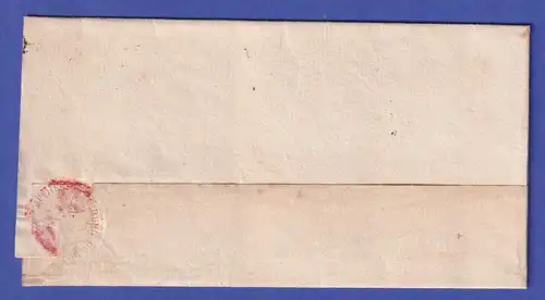 Hessen Vorphila-Brief mit schwarzem Zweizeiler HANAU 1836