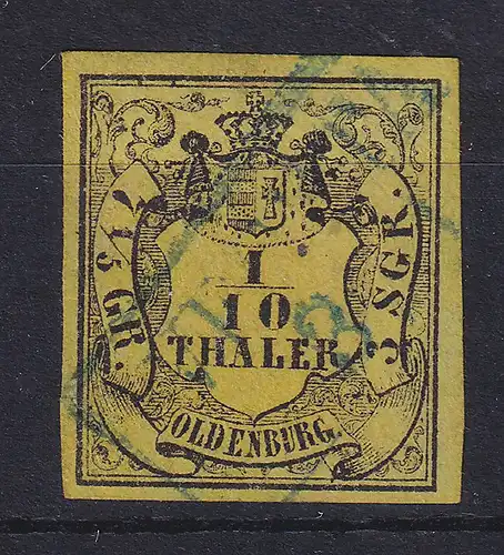 Altdeutschland Oldenburg Mi.-Nr. 4a gestempelt 