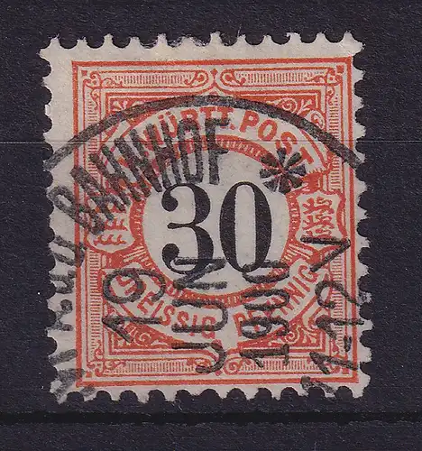 Württemberg 30 Pfennig Mi.-Nr. 61 gestempelt