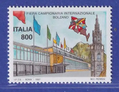 Italien 1997 Internationale Messe Bozen Mi.-Nr. 2531 **