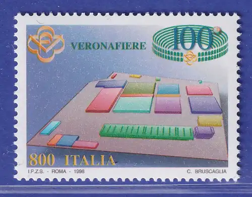 Italien 1998 Wirtschaftsmessen (II) 100. Verona Messe  Mi.-Nr. 2552 **