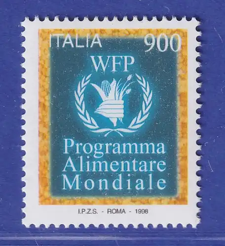 Italien 1998 Welternährungsgrogramm WFP Mi.-Nr. 2569 **