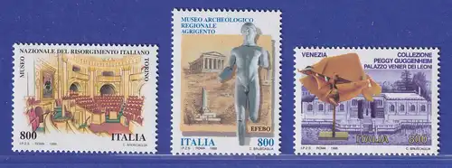 Italien 1998 Kunstschätze aus Museen und staatlichen Archiven Mi.-Nr. 2574-76 **