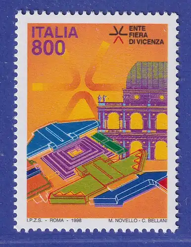 Italien 1998 Messe von Vicenza  Mi.-Nr. 2577 **