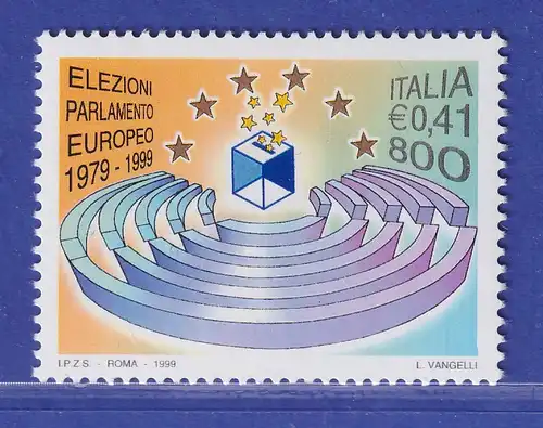Italien 1999 Stilisierter Sitzungssaal, Wahlurne Mi.-Nr. 2638 **