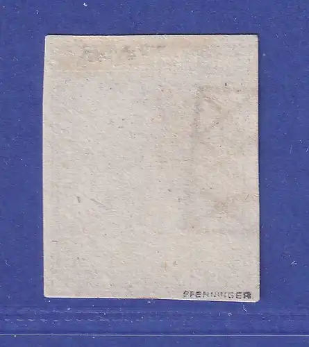 Alt-Italien Parma 10 Centesimi 1852 Mi.-Nr. 2 gestempelt gepr. PFENNINGER