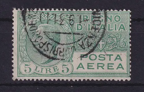 Italien 1926 Flugpostmarke Einzelwert 5 Lire Mi.-Nr. 233 gestempelt