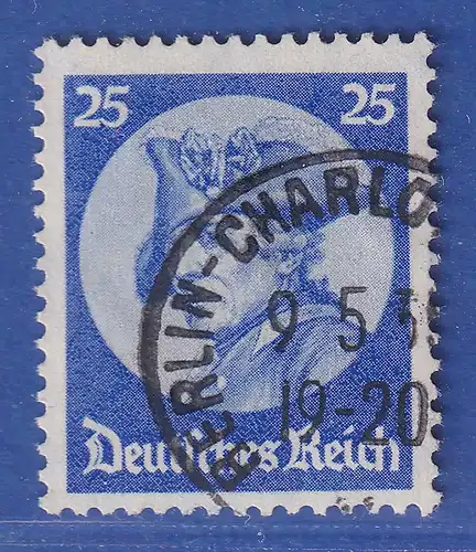 Deutsches Reich 1933 Friedrich der Große 25Pfg Mi.-Nr. 481 mit Einkreis-O BERLIN