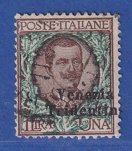 Italien Trentino  1 Lira Mi.-Nr. 26  O 