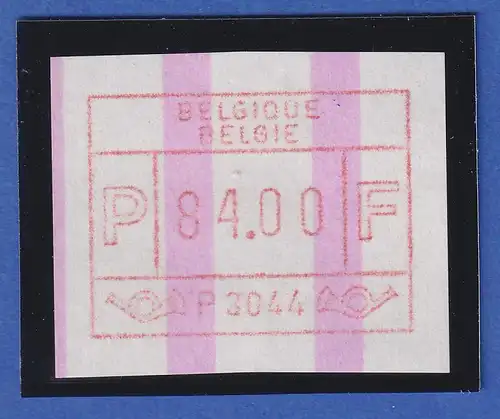 Belgien FRAMA-ATM P3044 Liège mit 2 1/2  ENDSTREIFEN ** Höchst-Wert 84,00 Bfr