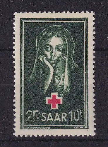 Saarland 1951 Rotes Kreuz Mi.-Nr. 304 postfrisch **