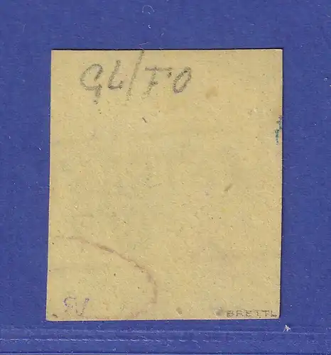 Oldenburg 1859 Wappen 3 Groschen Mi.-Nr. 8 gestempelt gepr. BRETTL