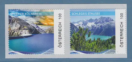 Österreich 2020 ATM Stauseen Mi.-Nr. 64-65,  je Wert 100 **