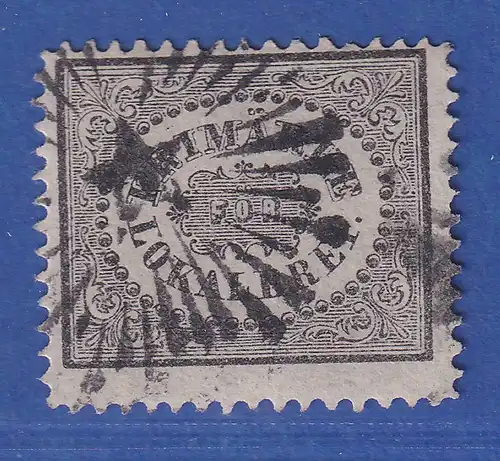Schweden 1856 Freimarke für Lokalbriefe Mi-Nr. 6  gestempelt