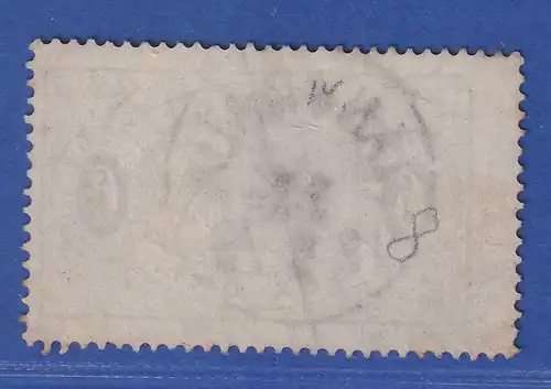 Schweden 1874 Dienstmarke 6 Öre grau Mi.-Nr. 4Ac gestempelt in WÄNGDALA