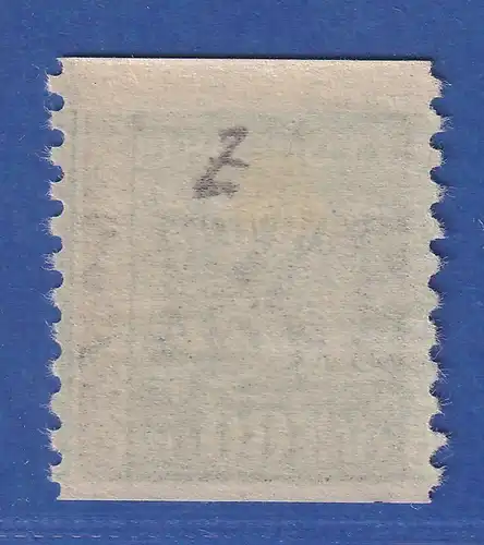 Schweden 1920 Freim. Krone und Posthorn 80 Öre , Mi.-Nr. 134A Z ungebraucht *