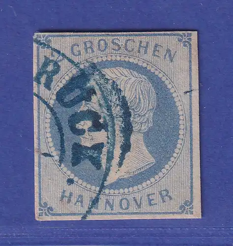 Hannover 1859 König Georg V. 2 Groschen Mi.-Nr. 15 a  O gepr. PFENNINGER