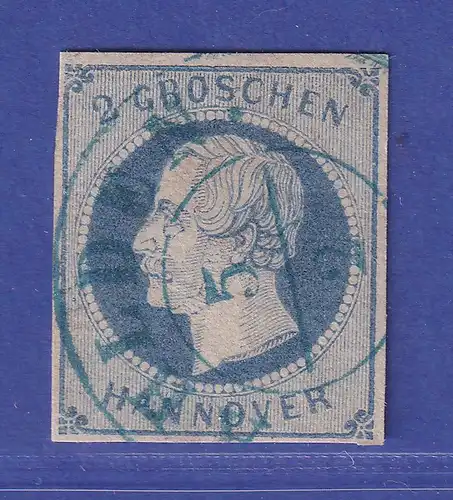 Hannover 1859 König Georg V. 2 Groschen Mi.-Nr. 15 a O AHLDEN gepr. PFENNINGER