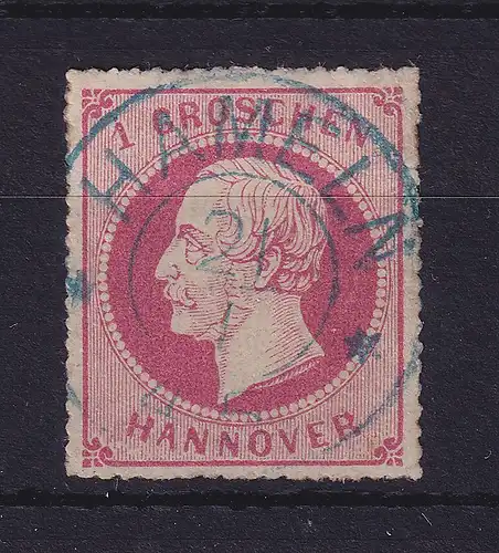 Hannover 1864 Georg V. 1 Groschen Mi.-Nr. 23 y  O HAMELN